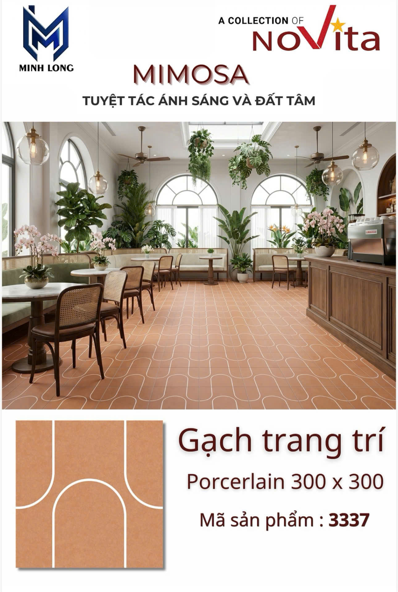 Gạch ốp lát tổng hợp 300X300